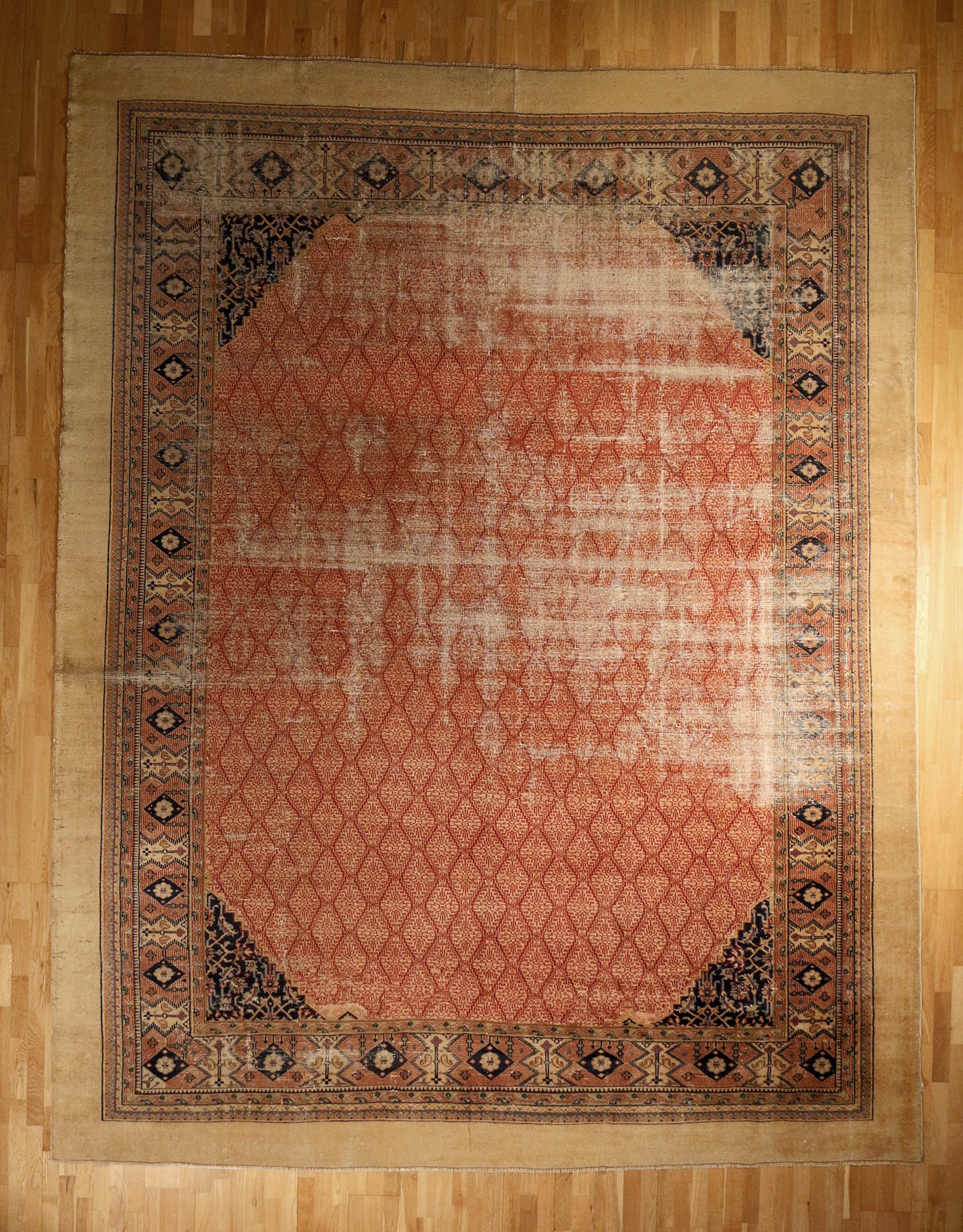 Antique Camel Hair Sarab