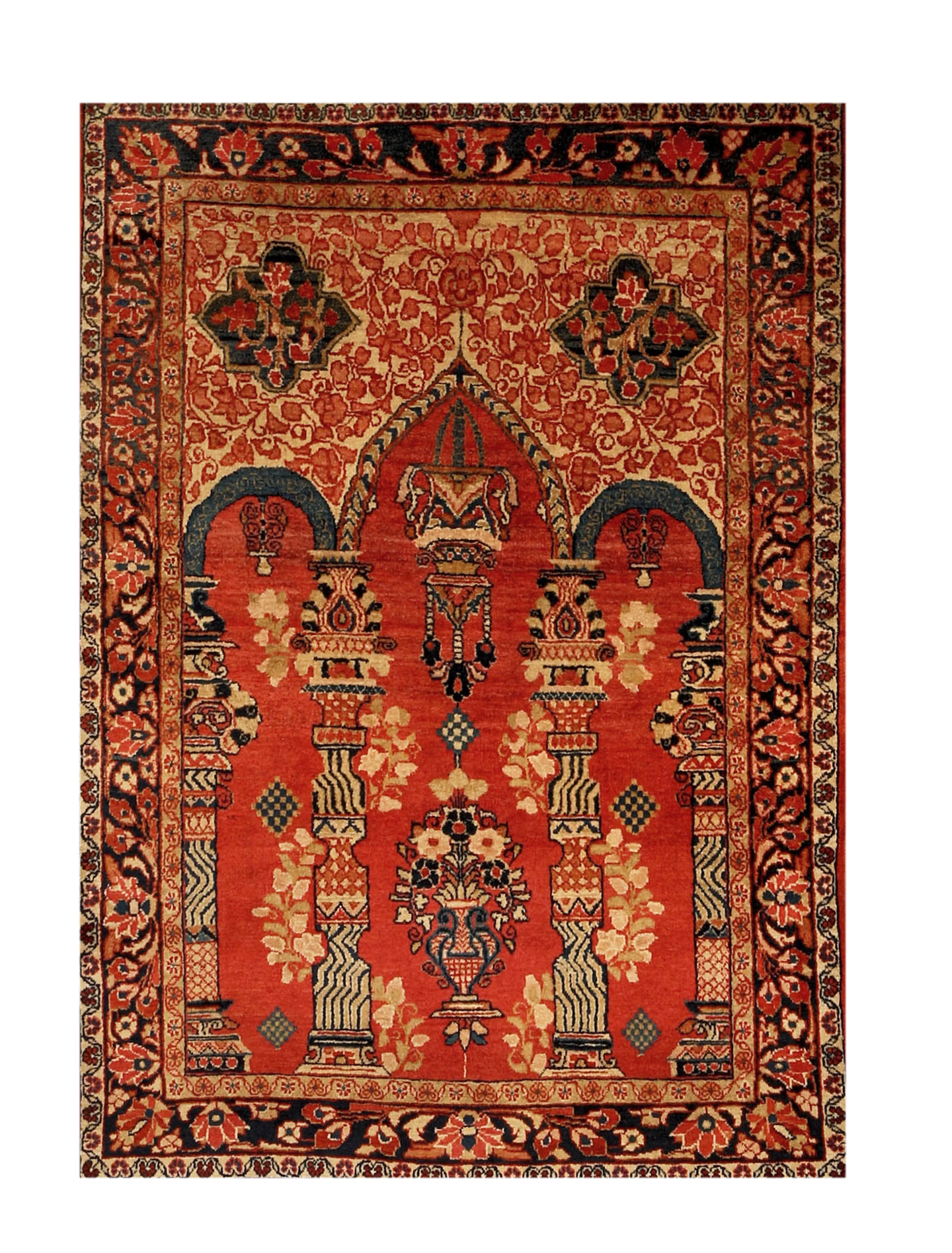 Antique Sarouk Prayer