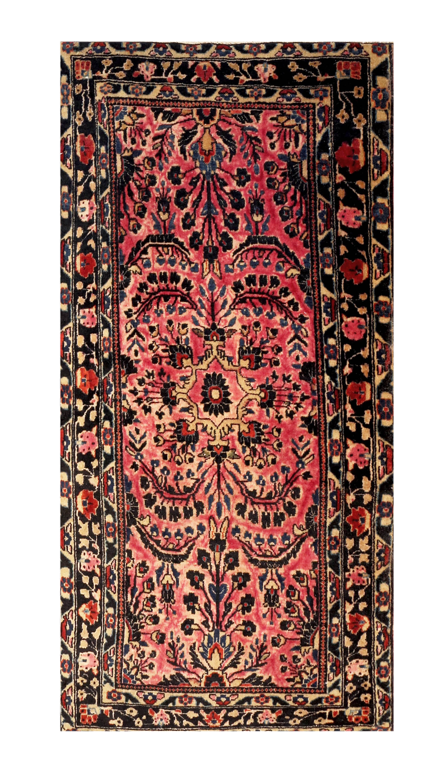 Antique Sarouk Mat