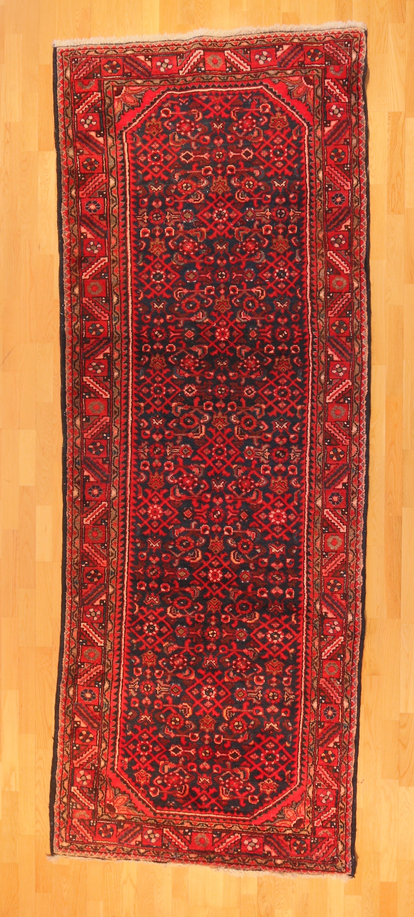 Vintage Persian Hamadan Runner