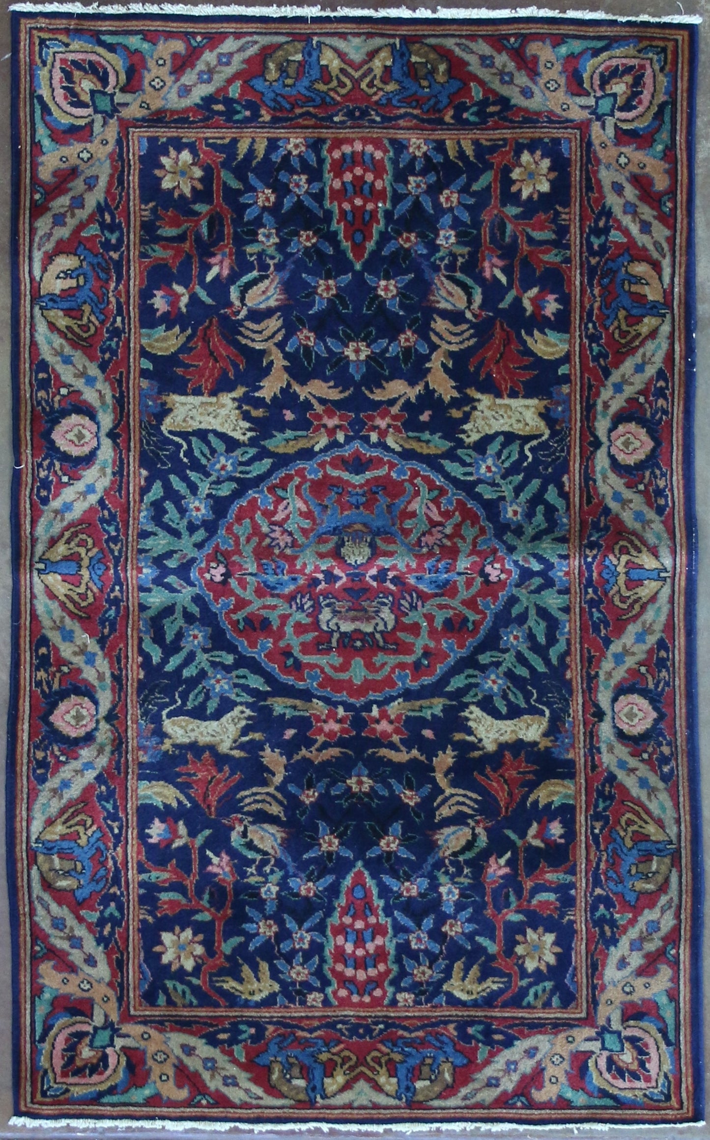 Antique Small Format Indian Agra