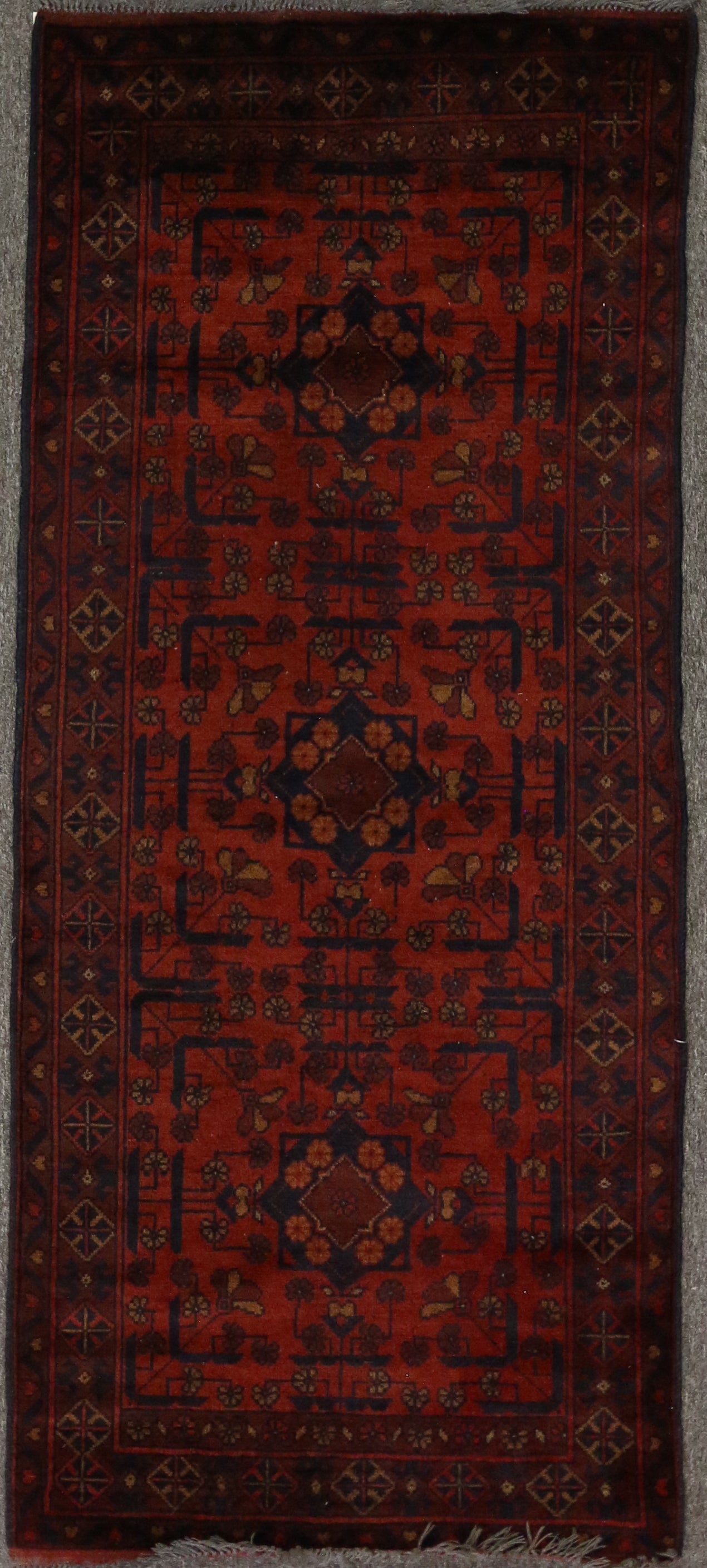 Tribal Afghan Rug