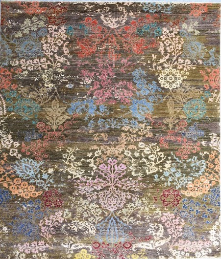 Modern Design Silk and Wool