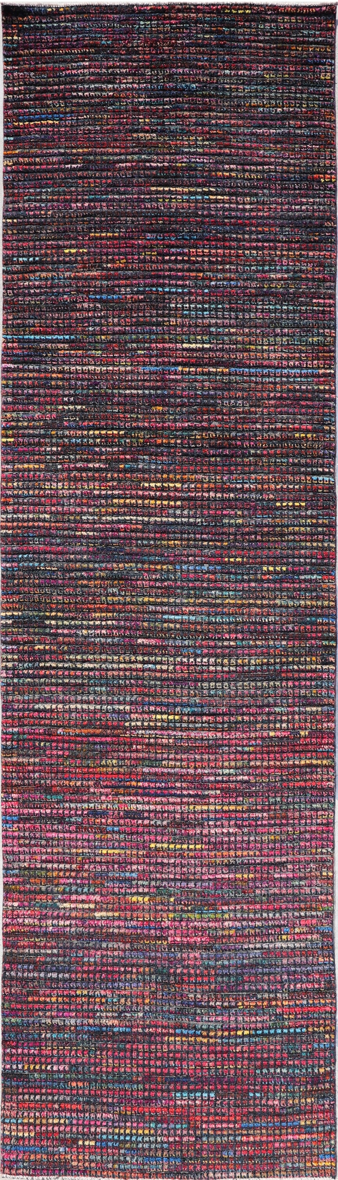 Isberian Afghan Modern Textured Design Runner