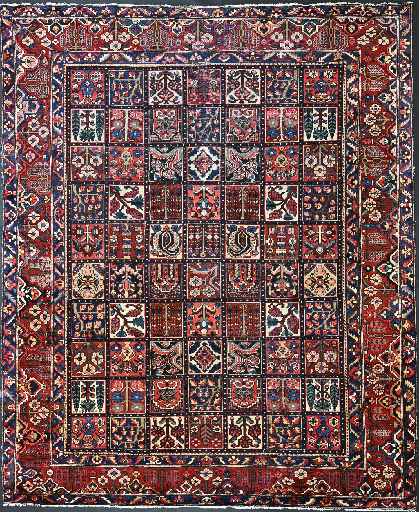 Antique Bakhtari Tile Design