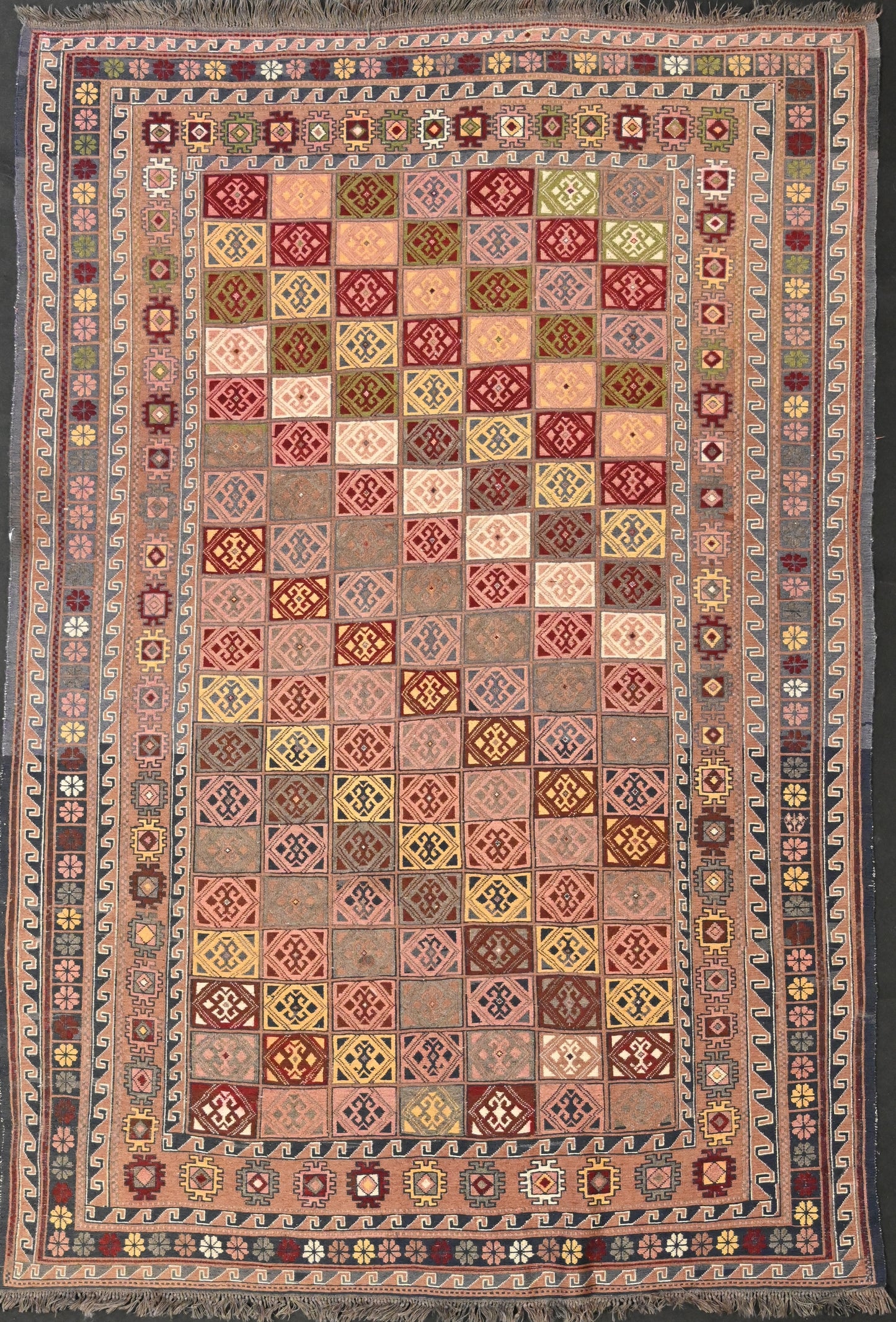 Vintage Afghan Soumak