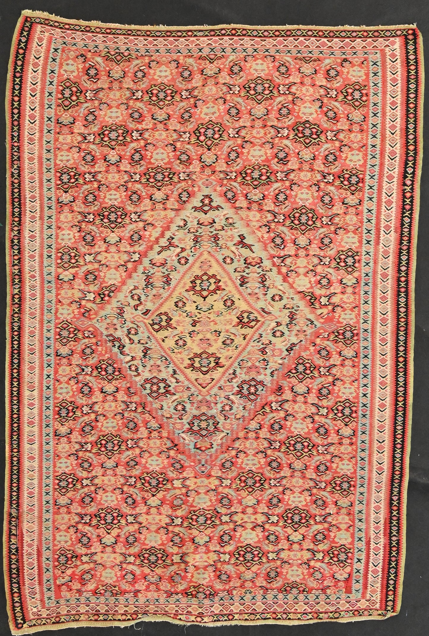 Antique Senneh Kilim