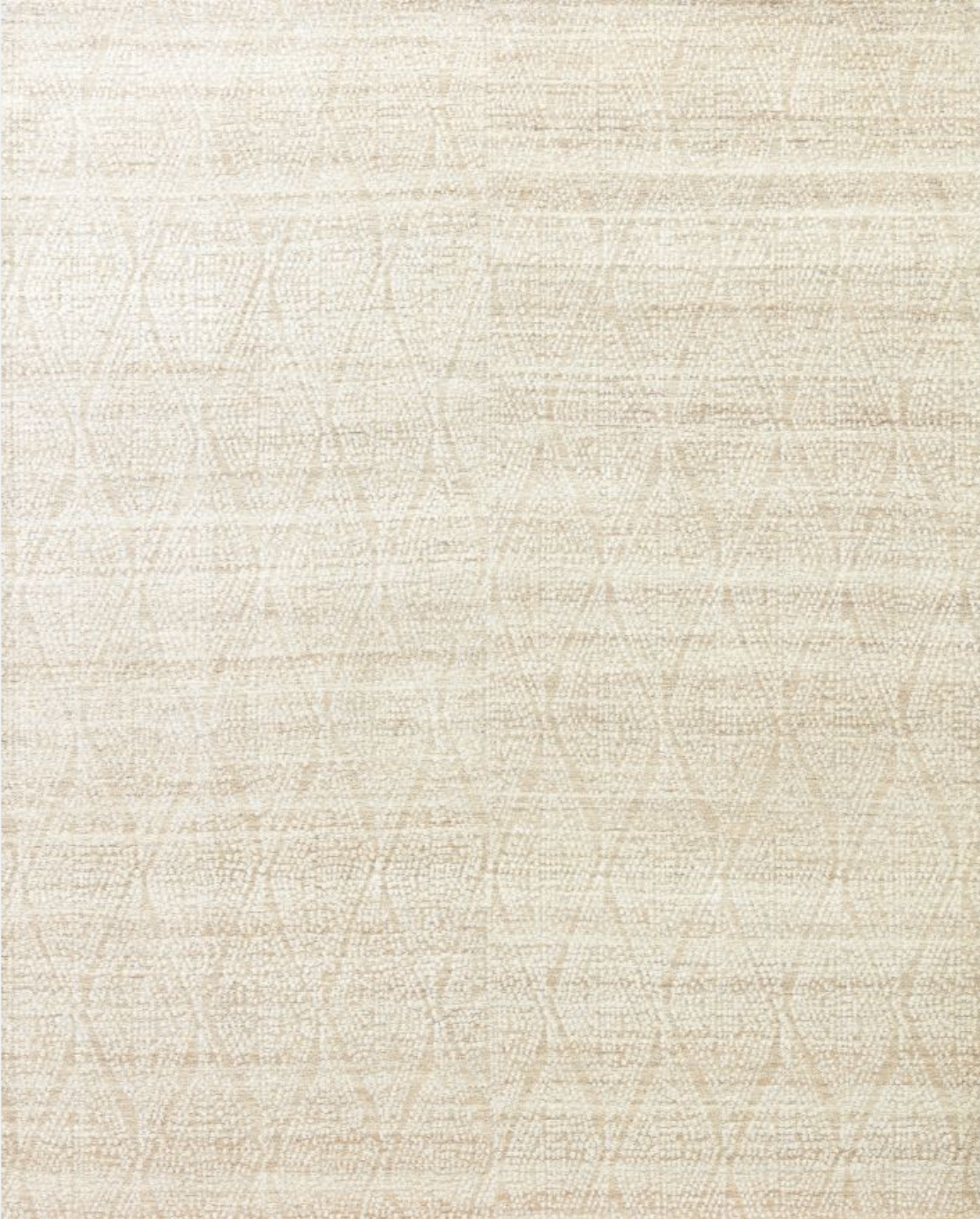 Custom Stark Studio Rug Oswald Design in Linen
