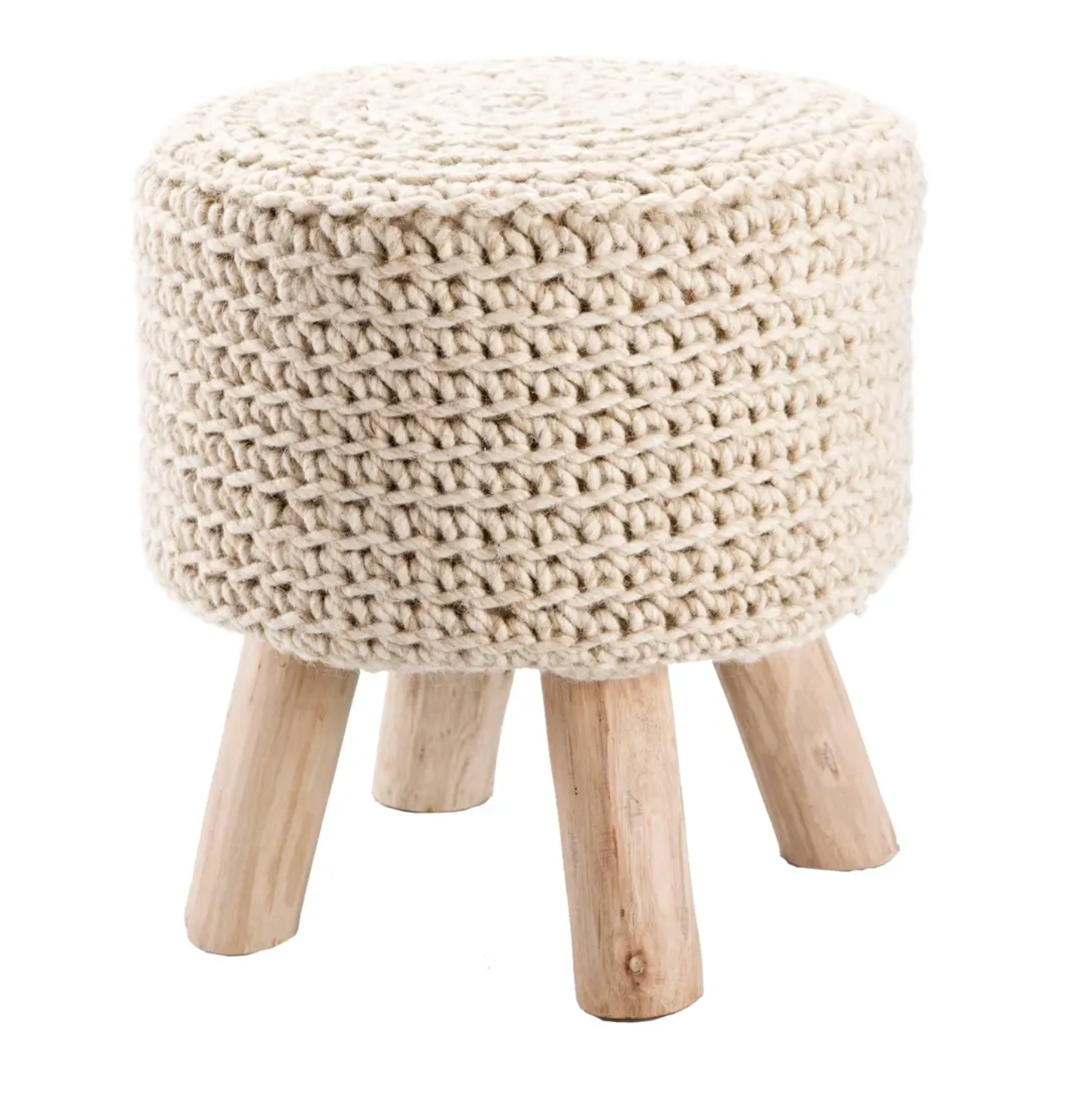 Handmade Floor Pouf