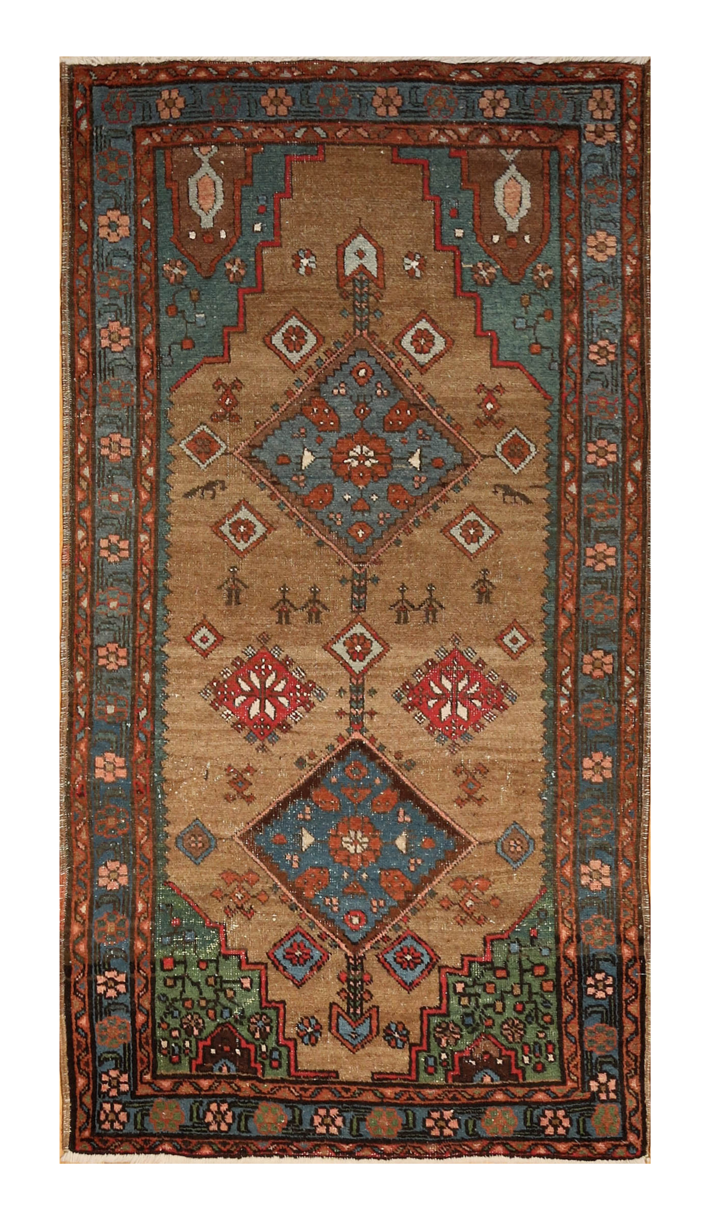 Antique Camel Hair Sarab