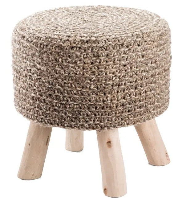 Handmade Floor Pouf