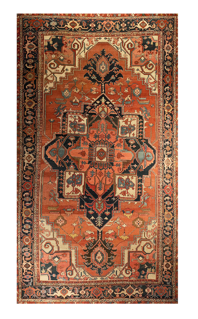 Antique Serapi
