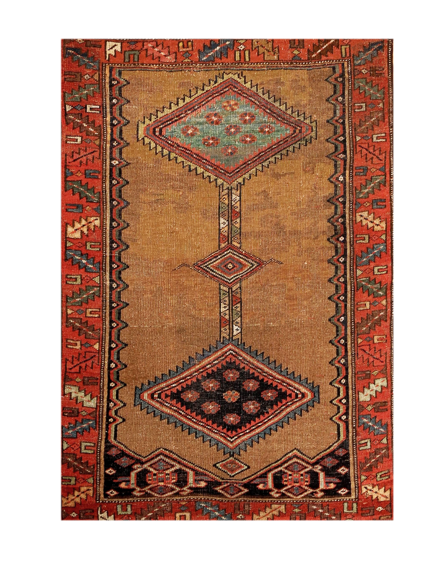 Antique Camel Hair Sarab