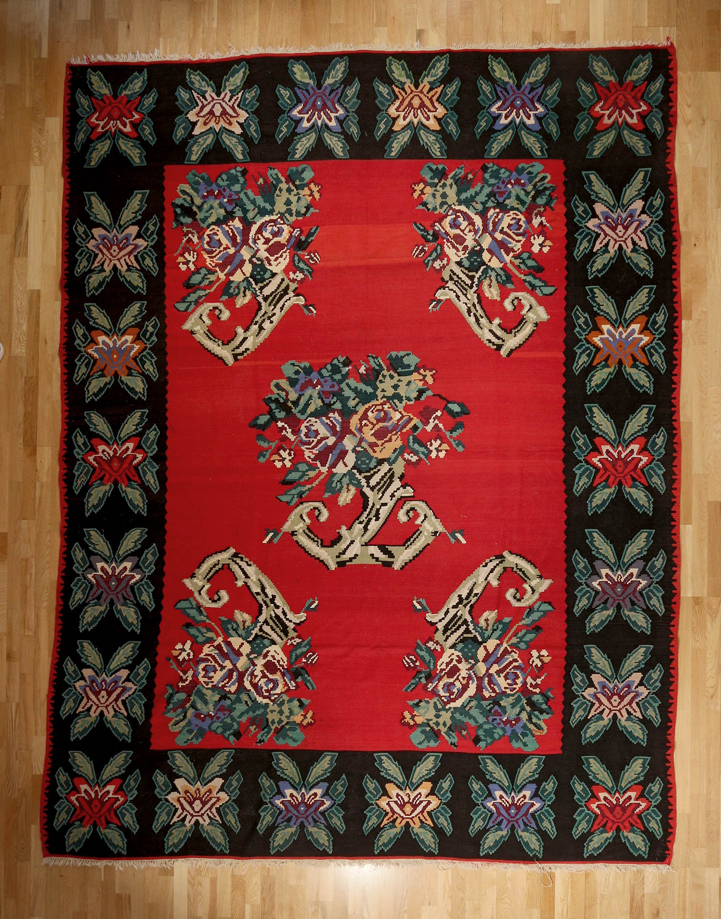 Vintage Bessarabian Kilim