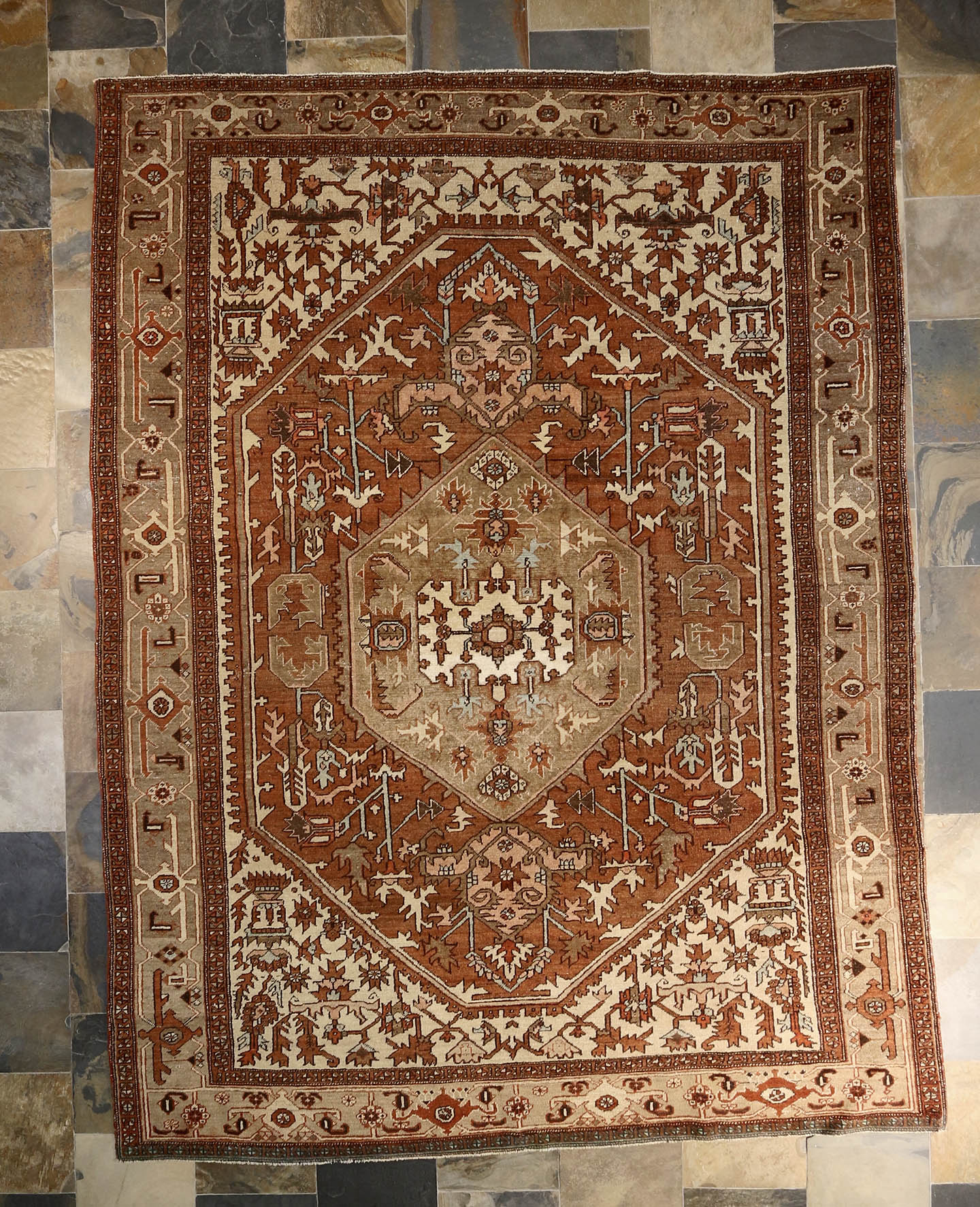 Antique Serapi
