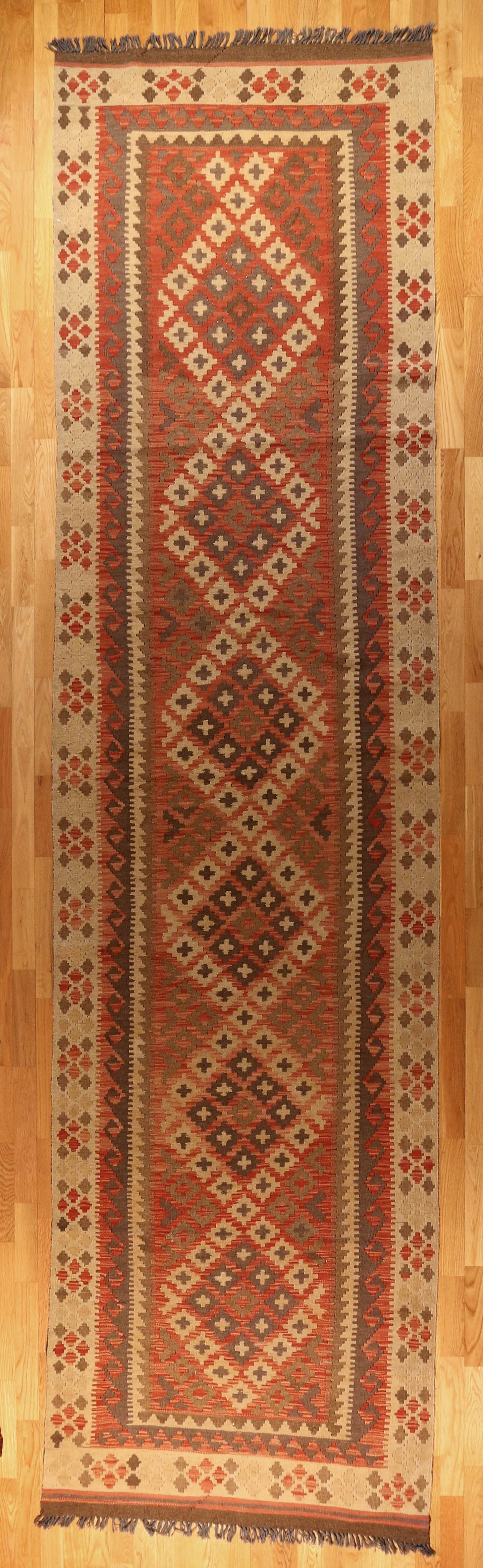 Tribal Flatweave Runner
