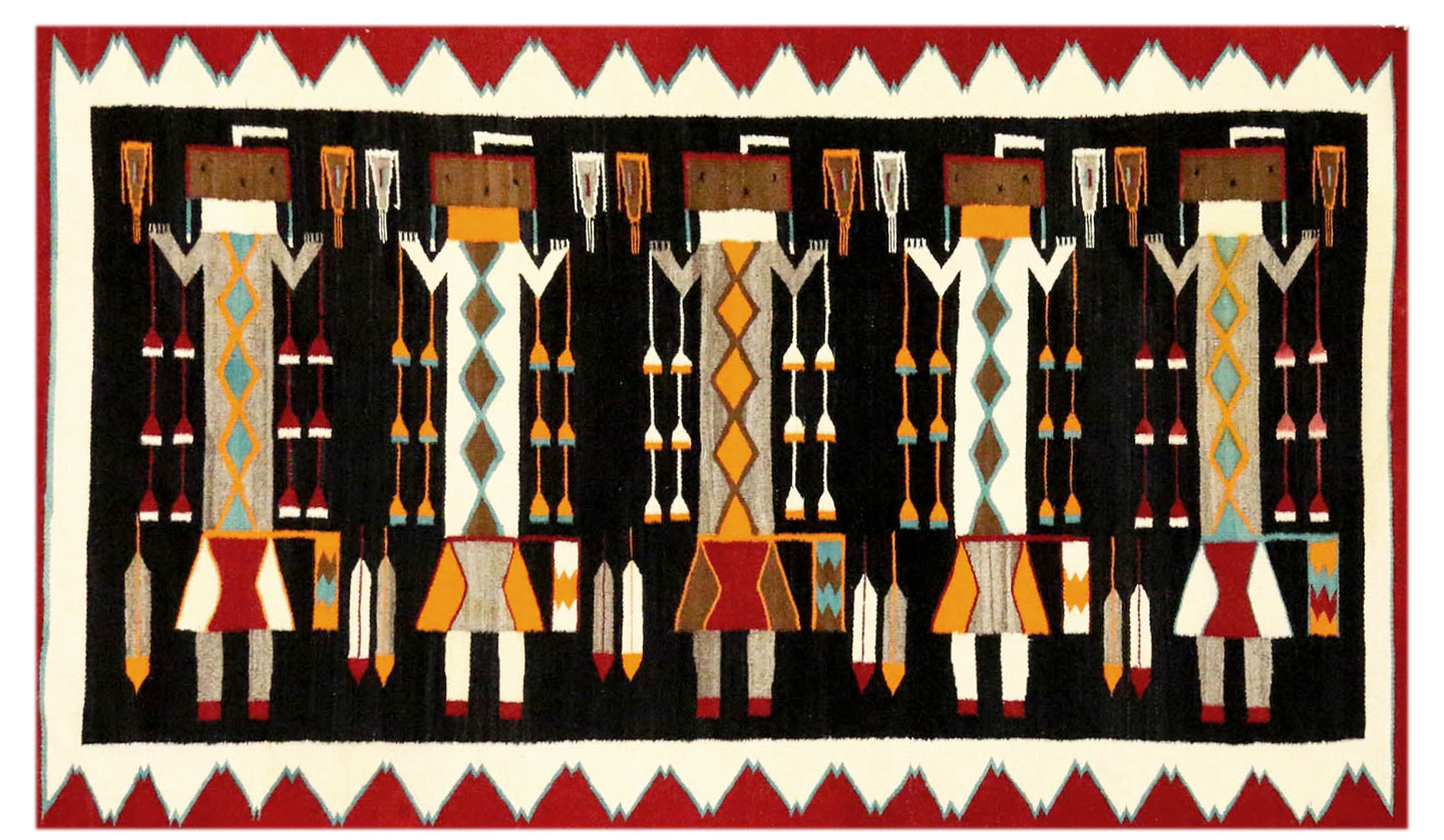 Antique Pictorial Navajo Yei