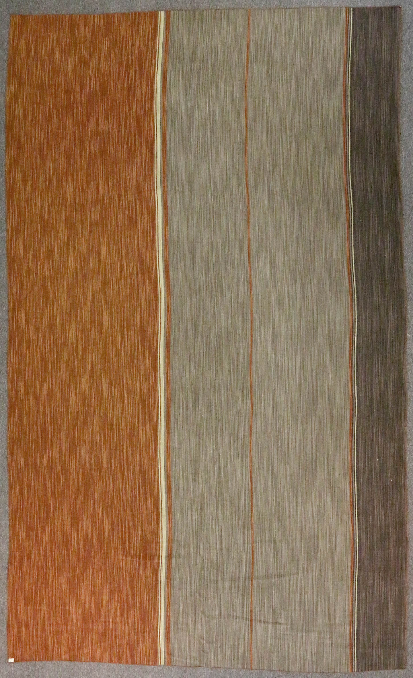 Modern Reversible Flatweave Kilim