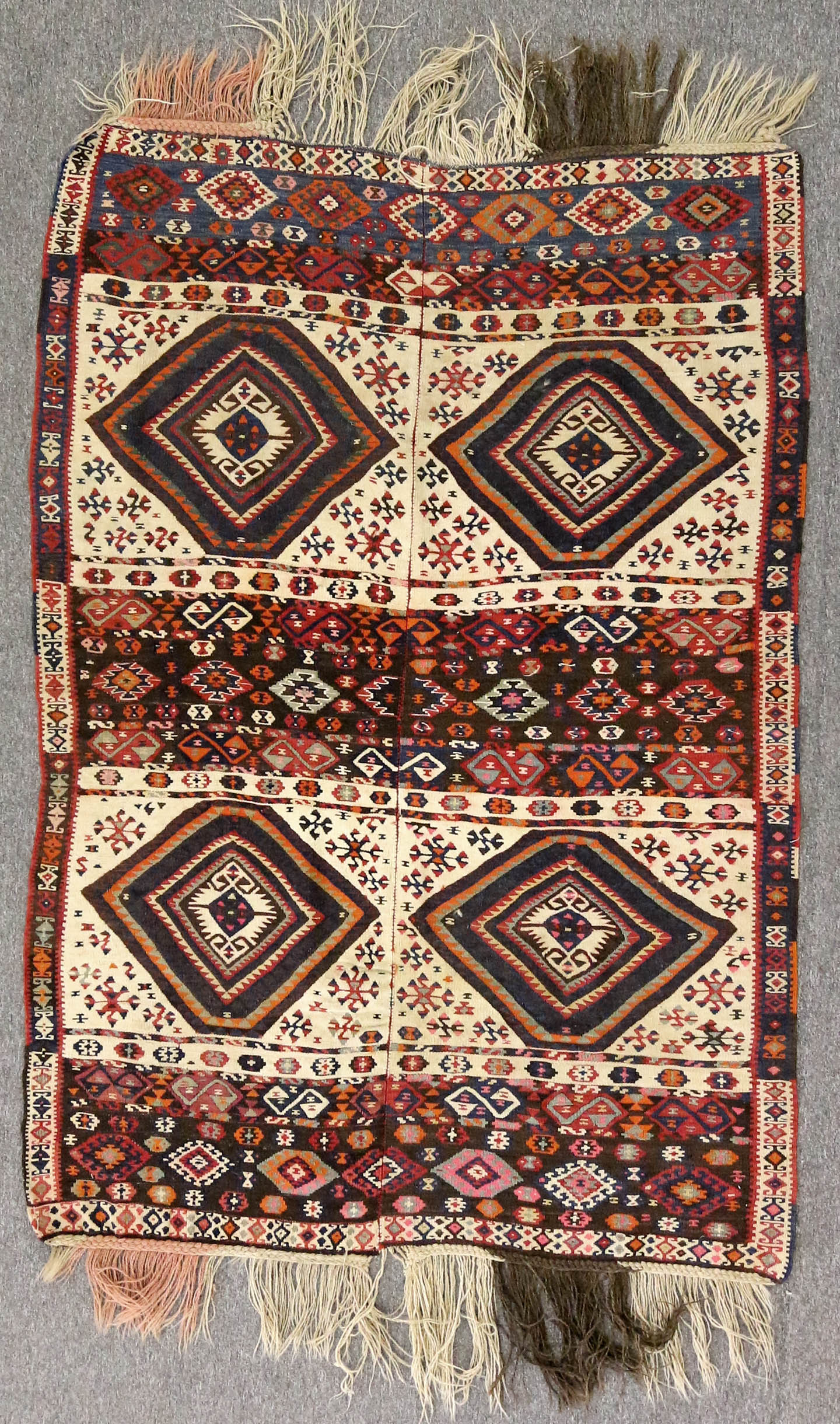 Antique Split Loom Van Kilim