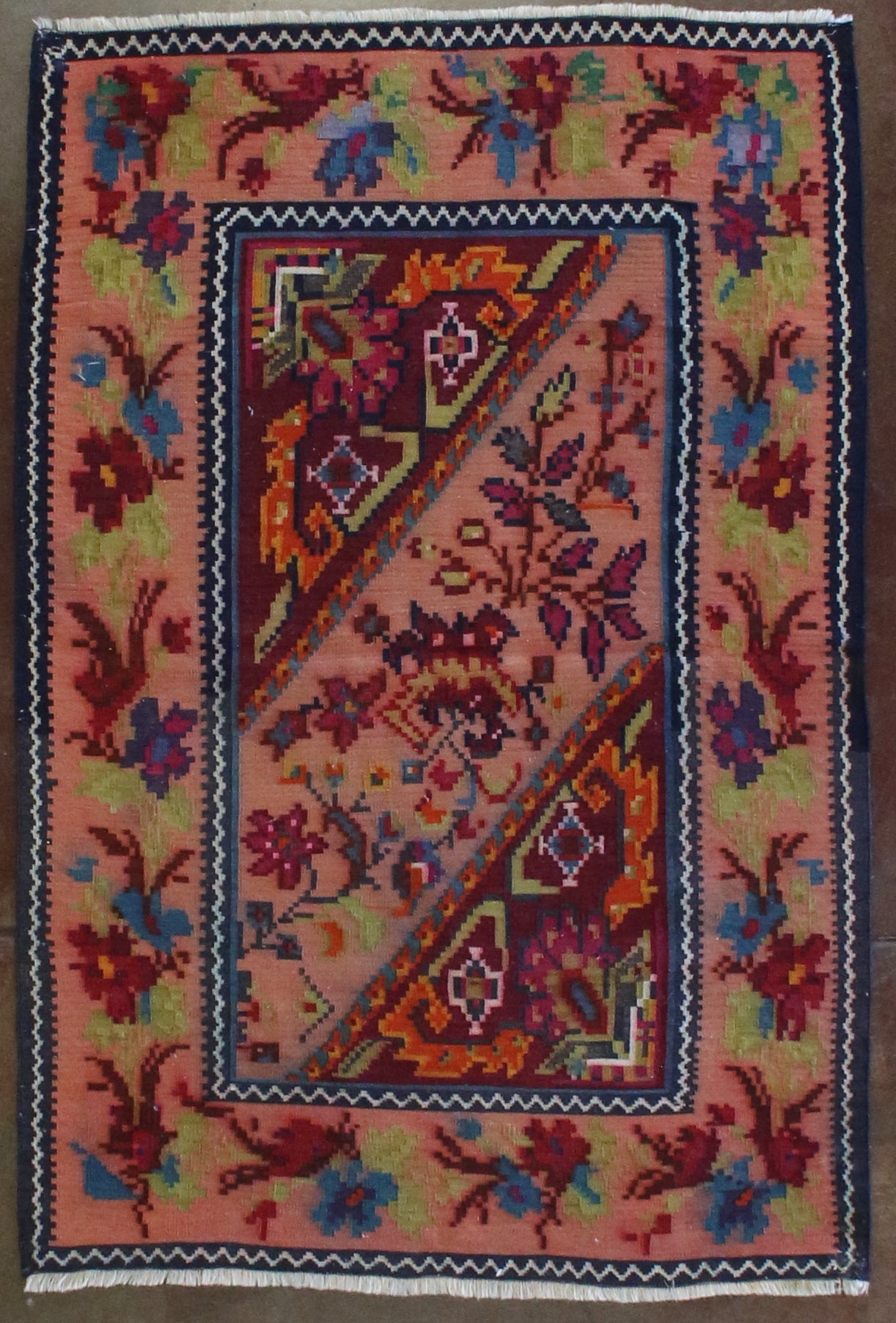Antique Armenian Karabagh Kilim