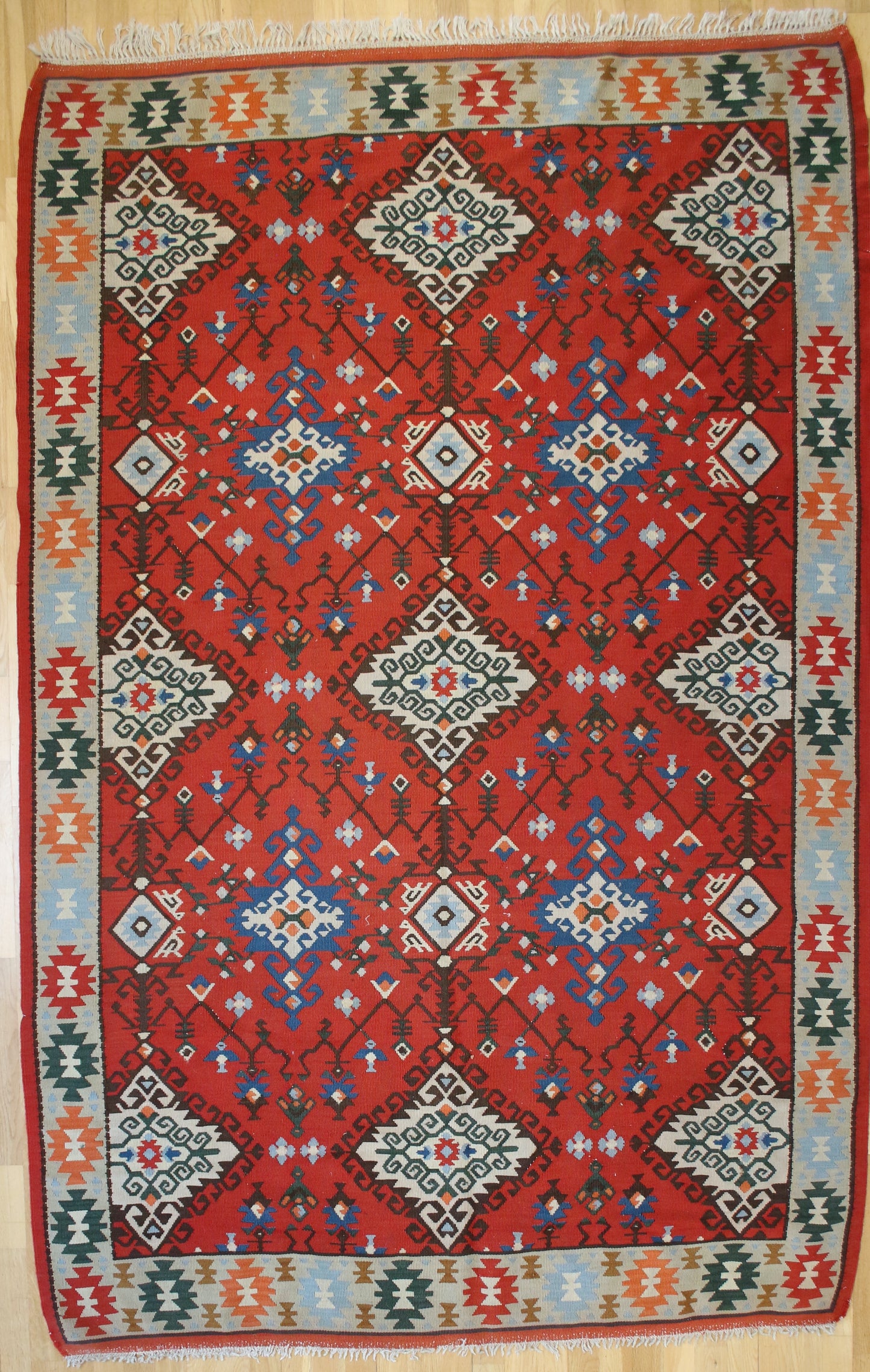 Vintage Bulgarian Kilim