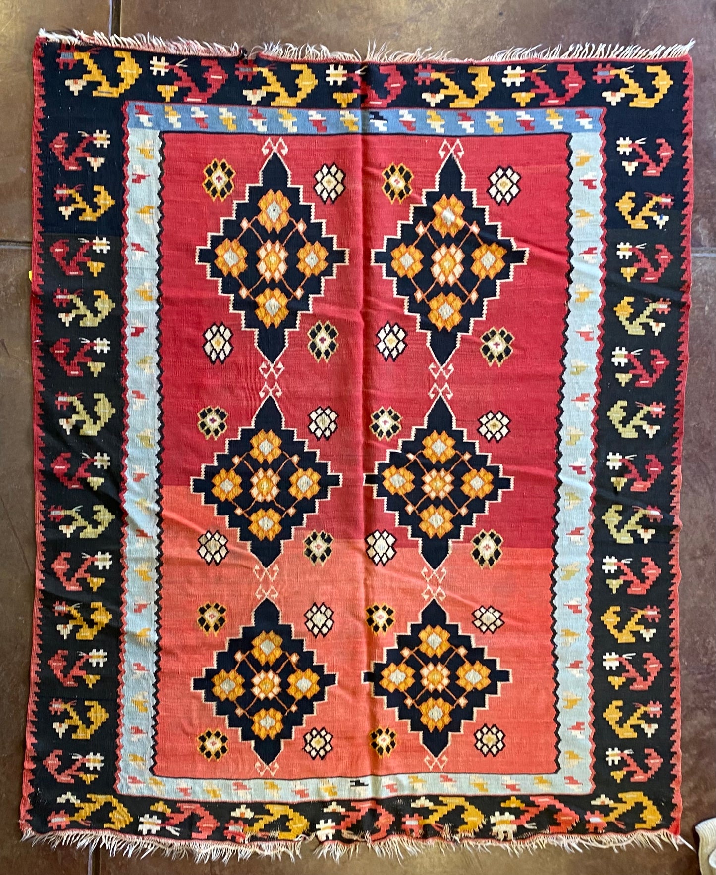 Antique Bassarabian Kilim