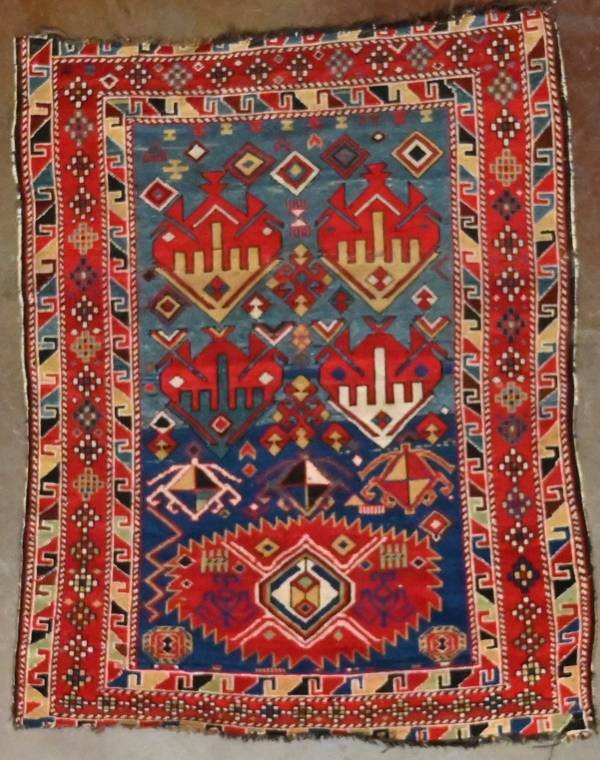 Antique Bidjov Kuba Kazak