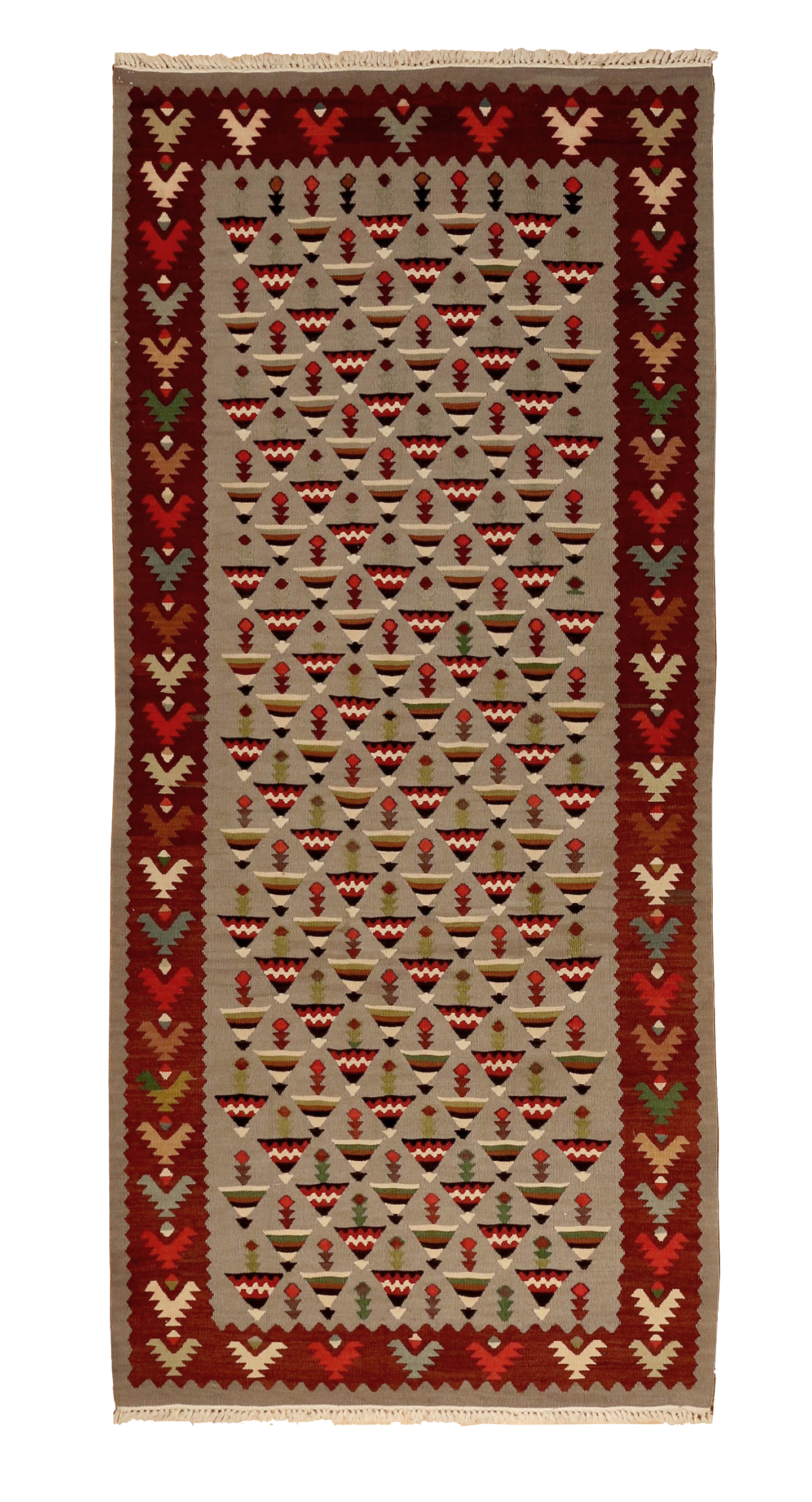 Vintage Bulgarian Kilim