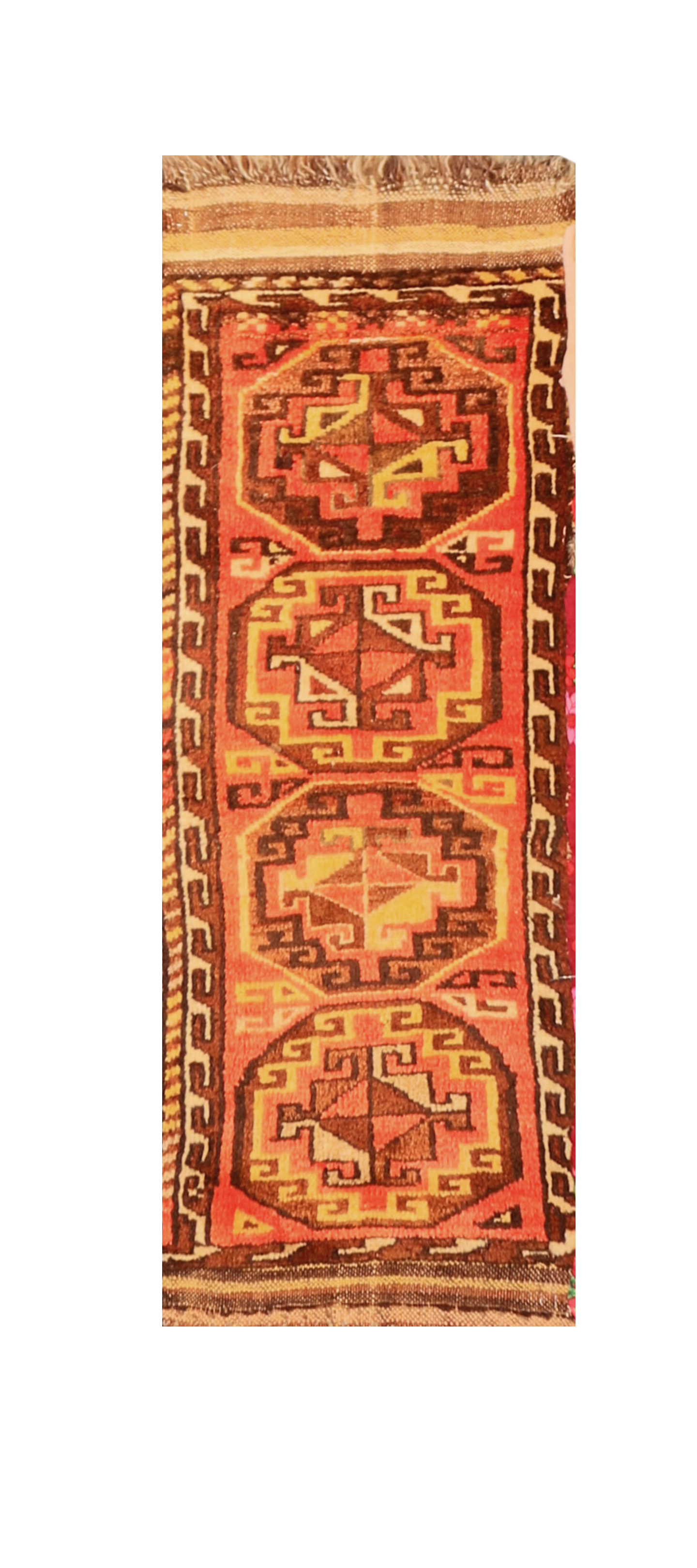 Antique Pushti Turkoman Mat