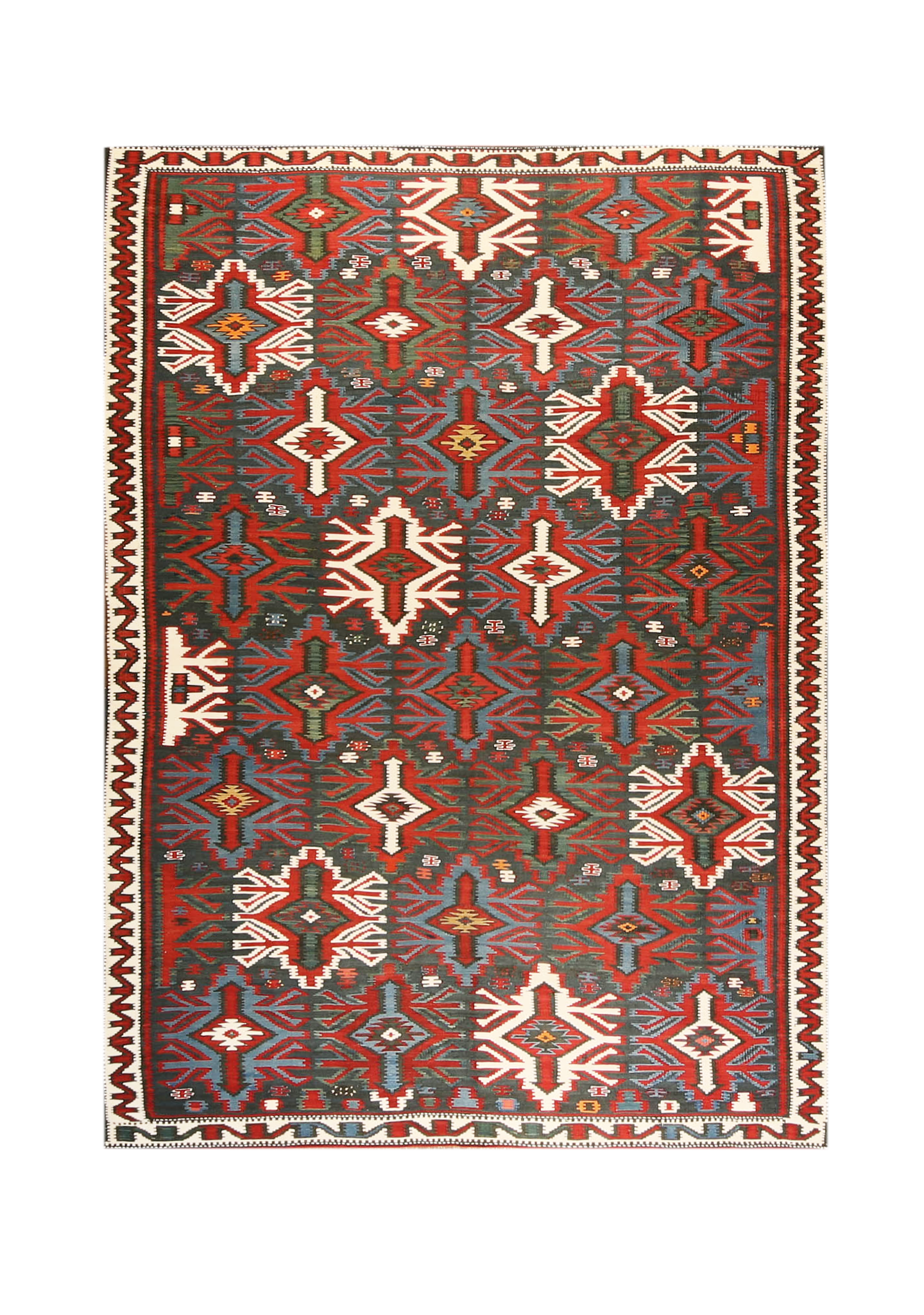 Antique Kuba Kilim