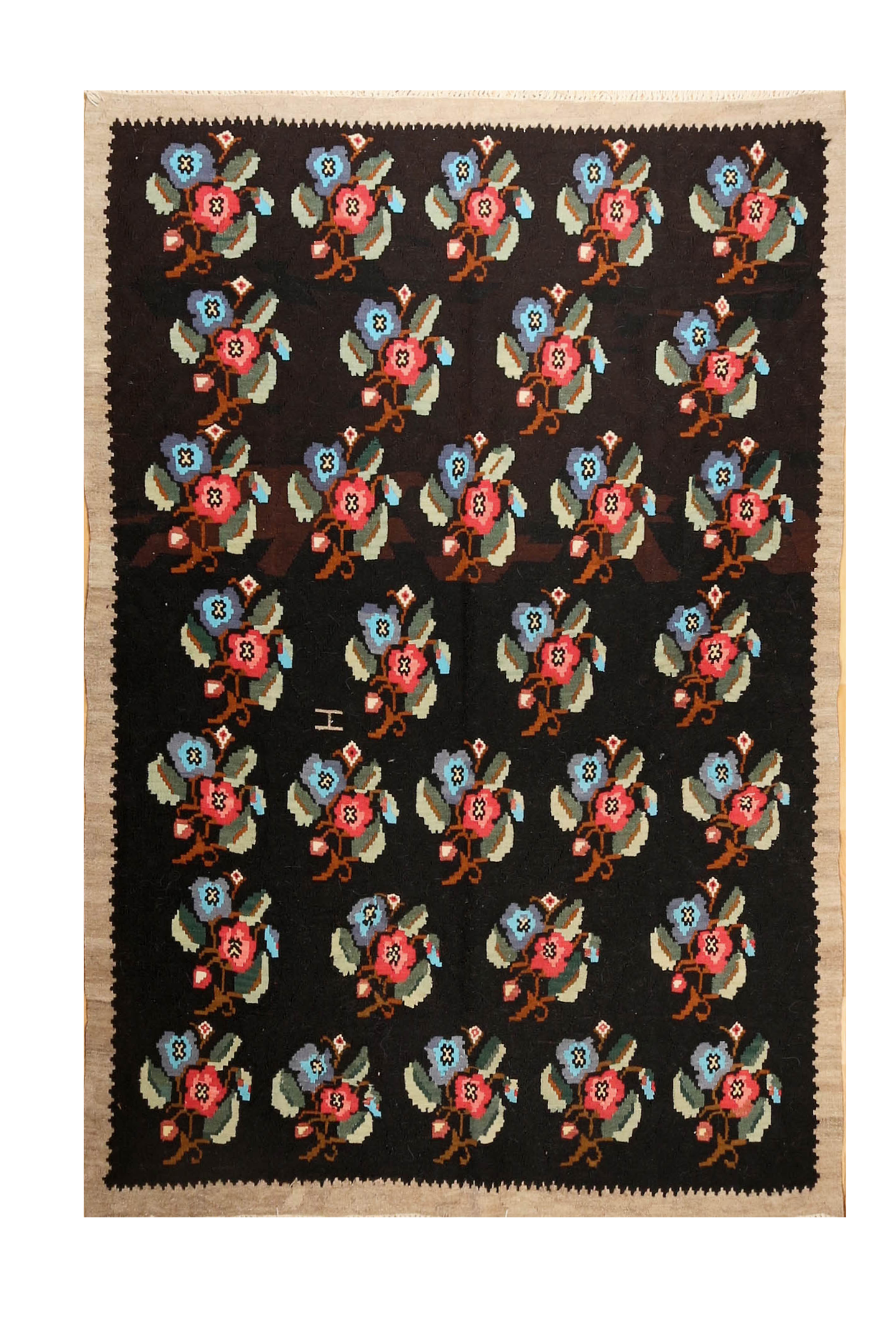 Vintage Bessarabian Kilim