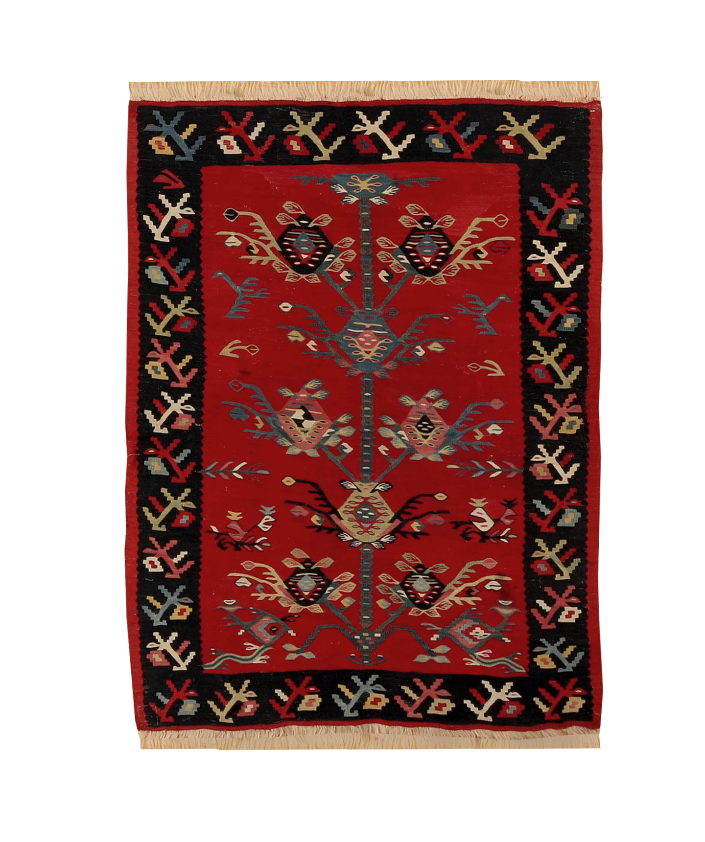 Antique Thracian Greek Kilim