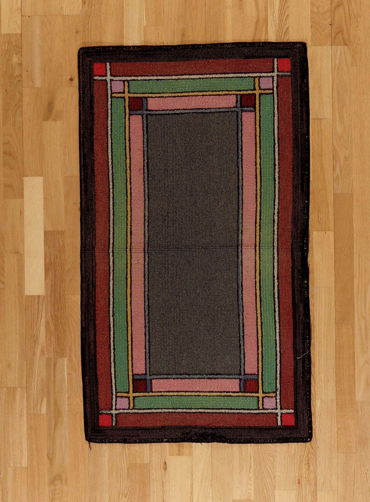 Antique Nova Scotia Hook Rug