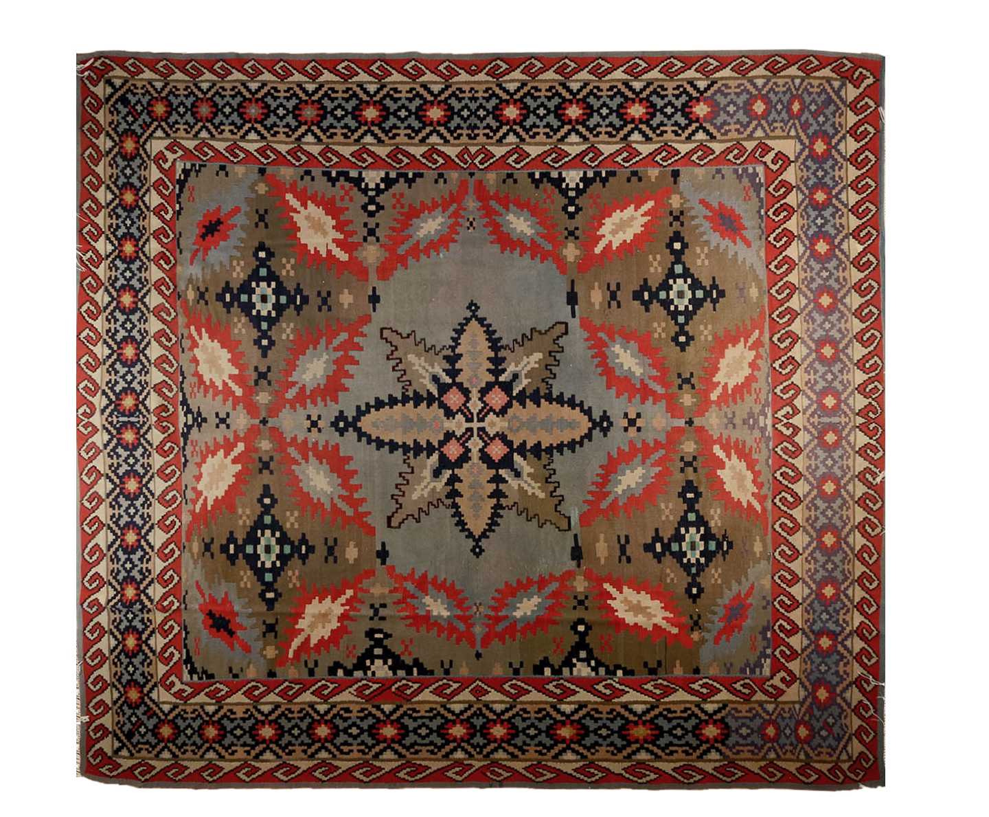 Vintage Bulgarian Kilim