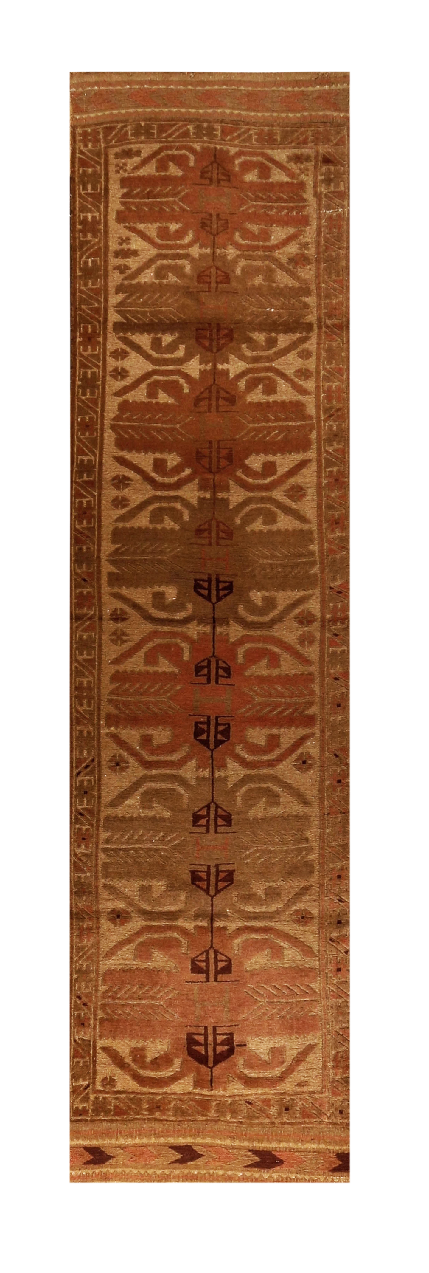 Antique Soumak Belouch Runner