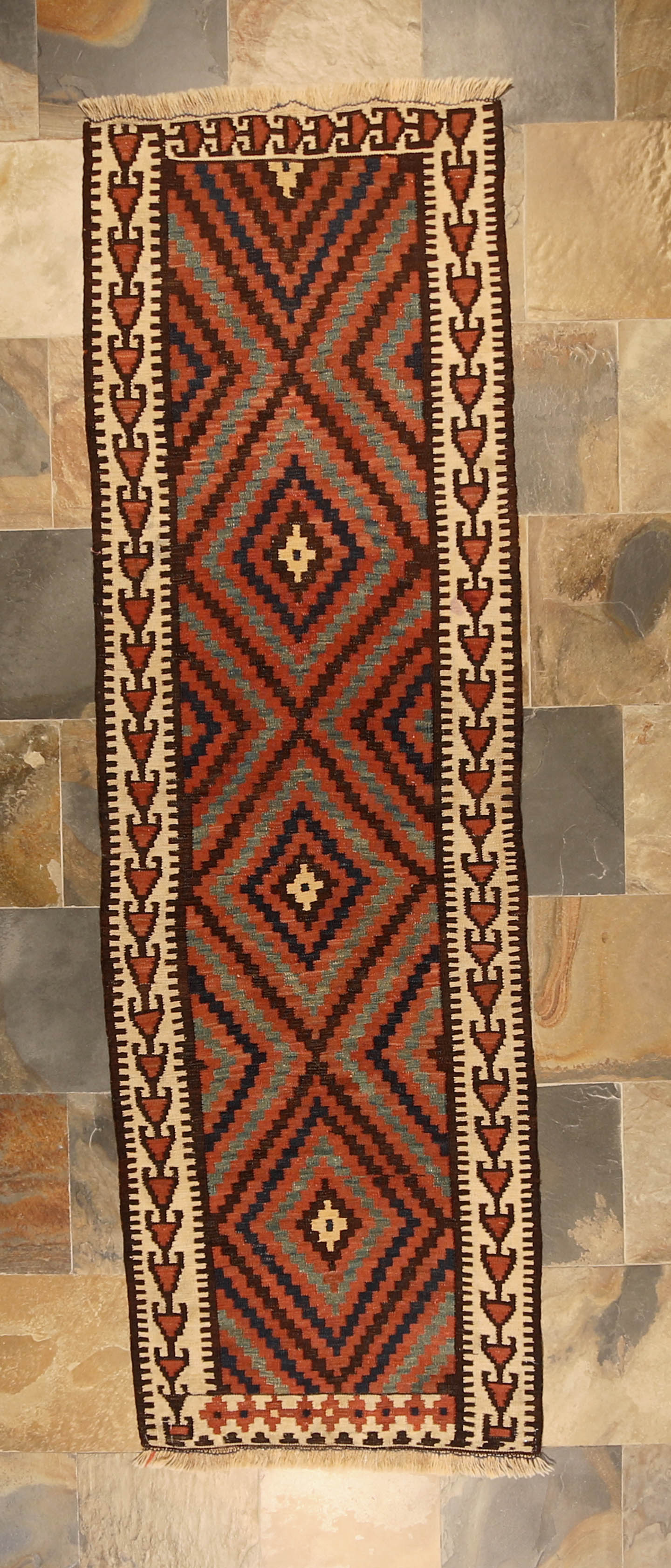 Antique Hamadan Kilim
