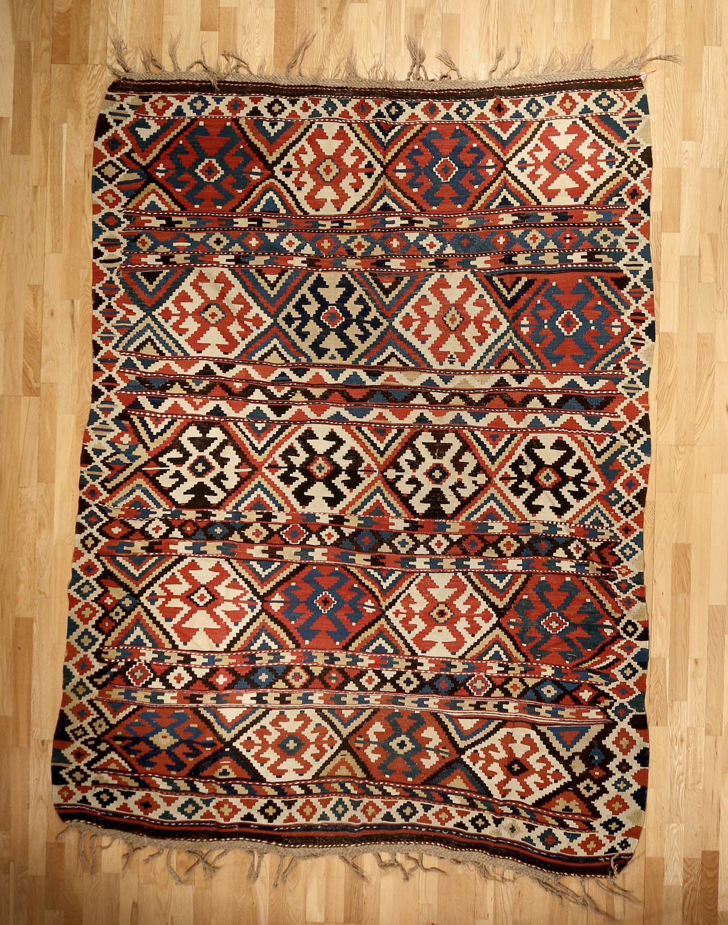 Antique Kazak Kilim