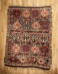 Antique Kazak Kilim