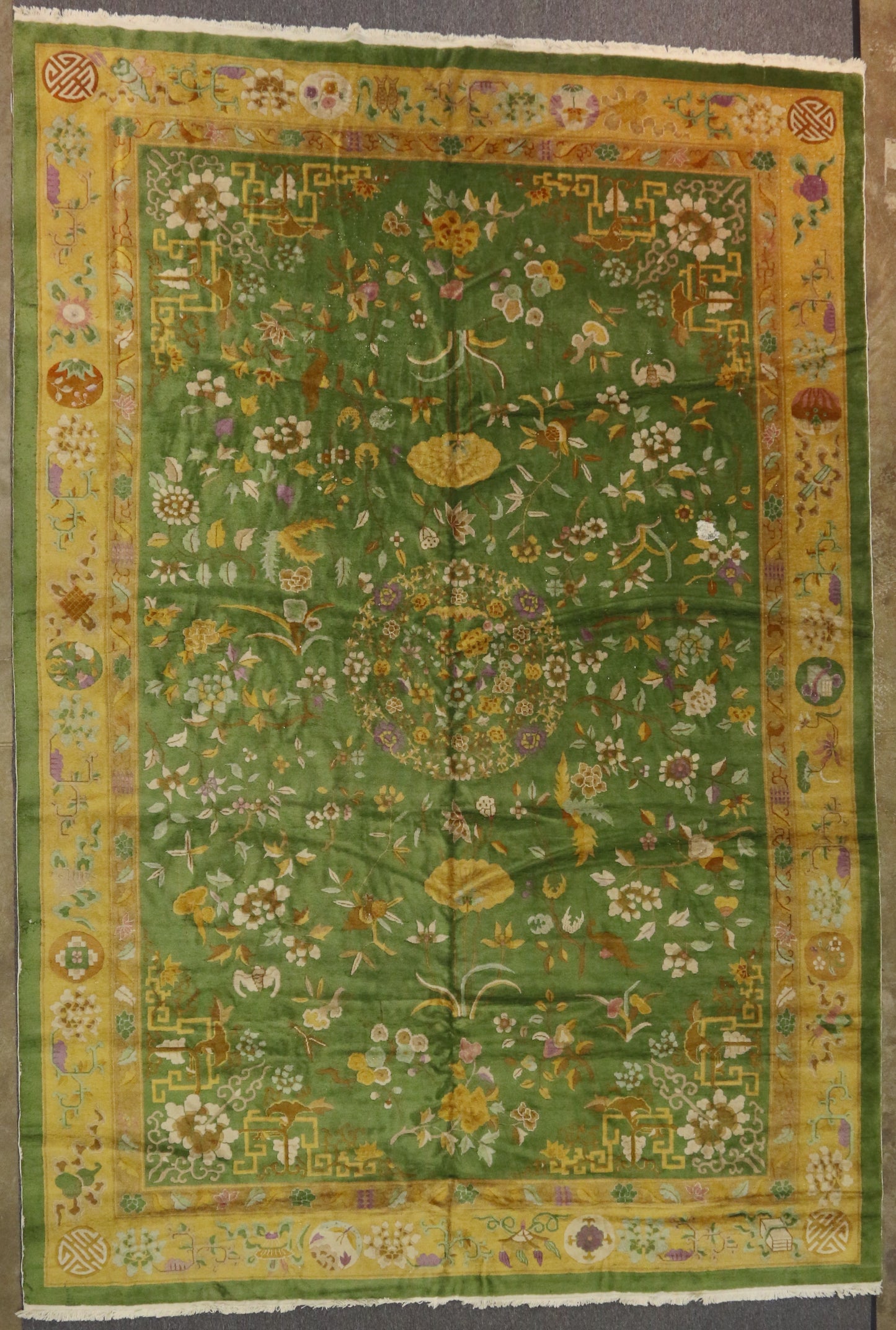 Antique Oversize Deco Chinese