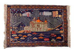 Vintage Pictoral Afghan Belouch