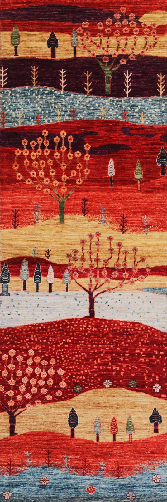 Pictorial Landscape Gabbeh