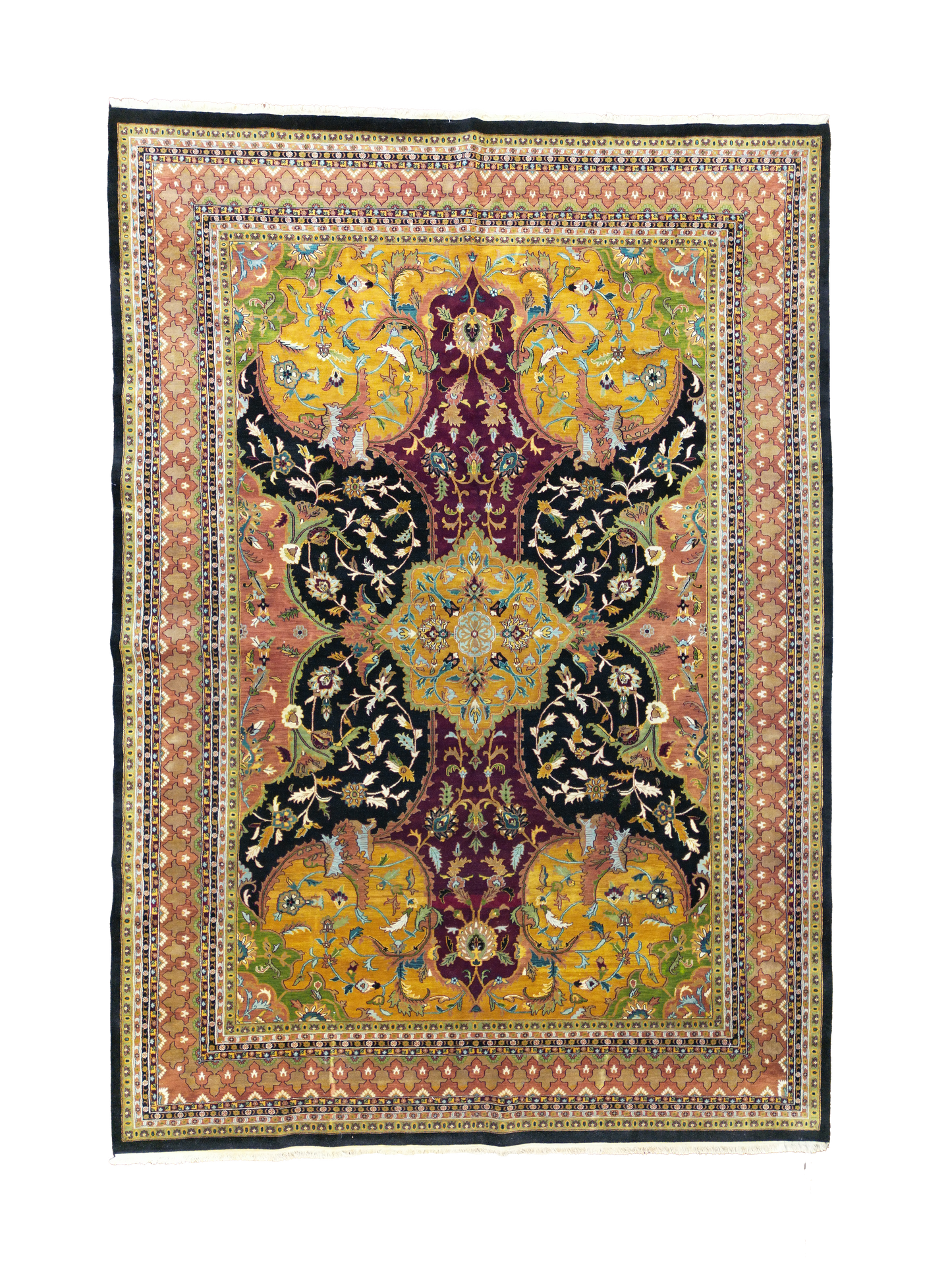 Fine Indo Tabriz Design