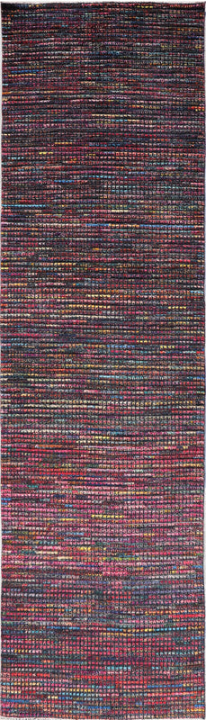 Isberian Afghan Modern Textured Design Runner