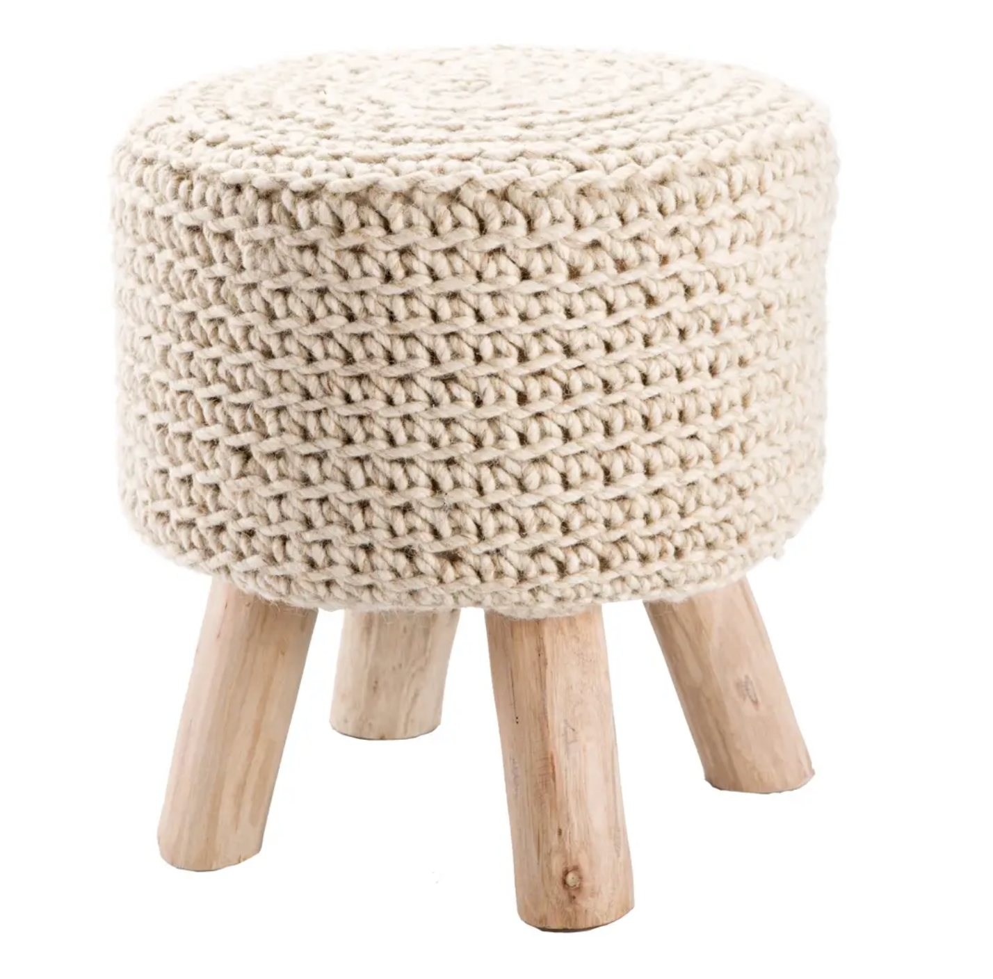 Handmade Floor Pouf
