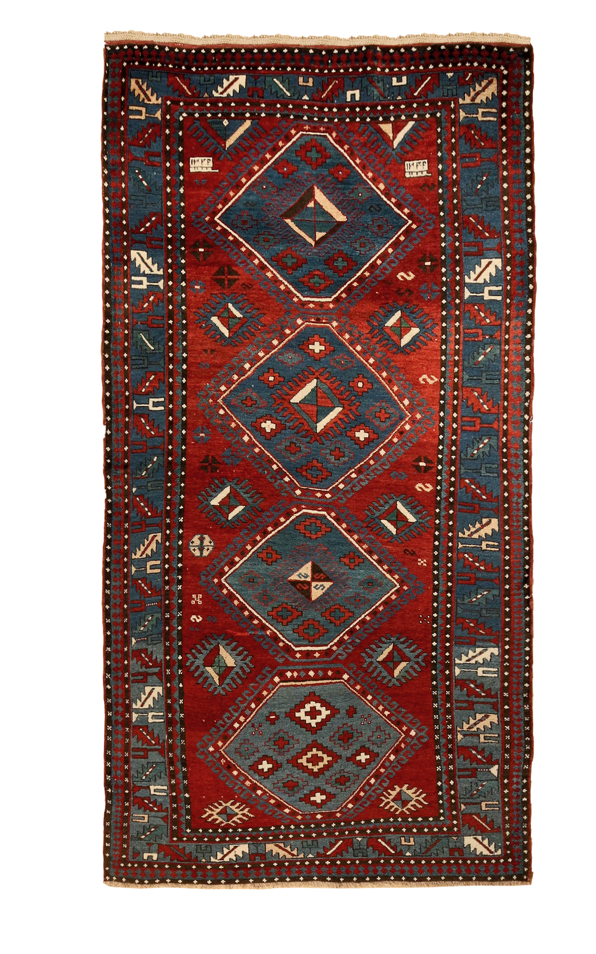Antique Kazak Dated 1327/1919