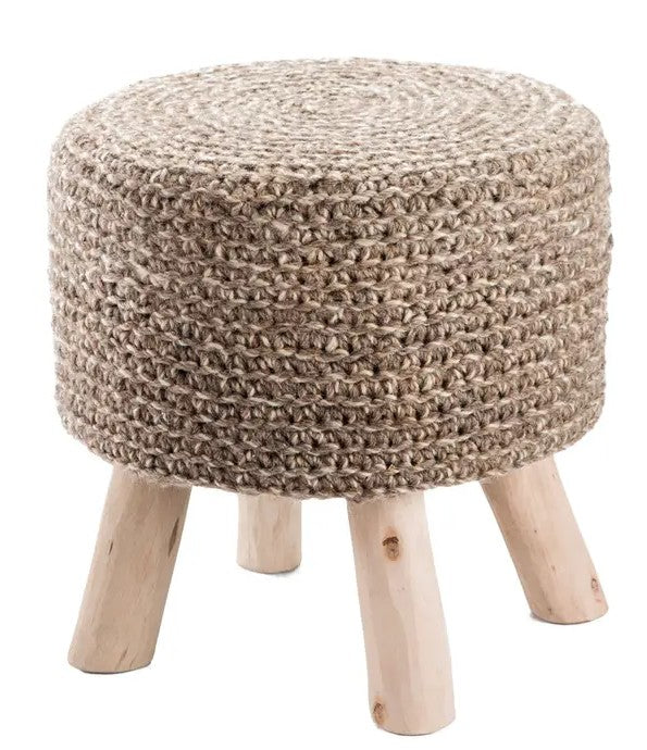 Handmade Floor Pouf