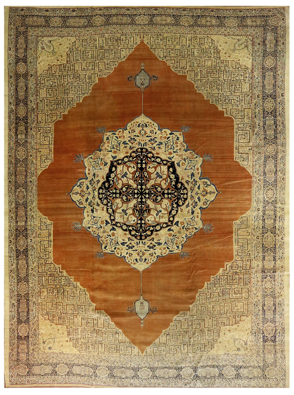 Antique Hadji Jalli Tabriz
