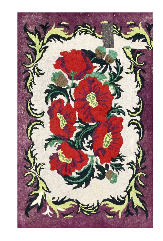 Vintage Hook Rug