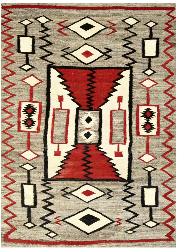 Antique Navajo Storm Pattern