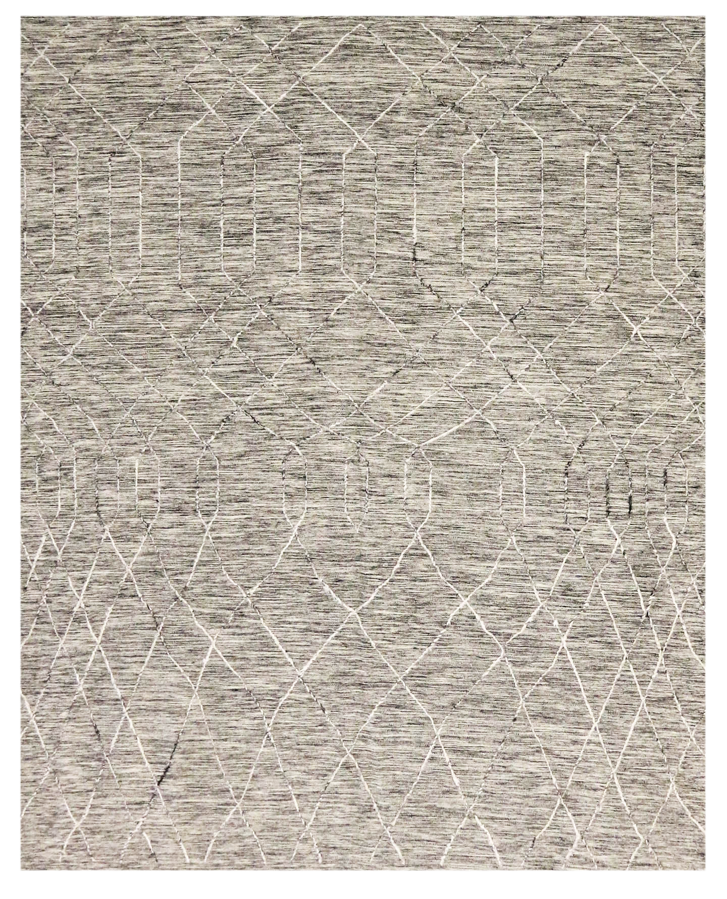 Textured Moroccan Design Flatweave